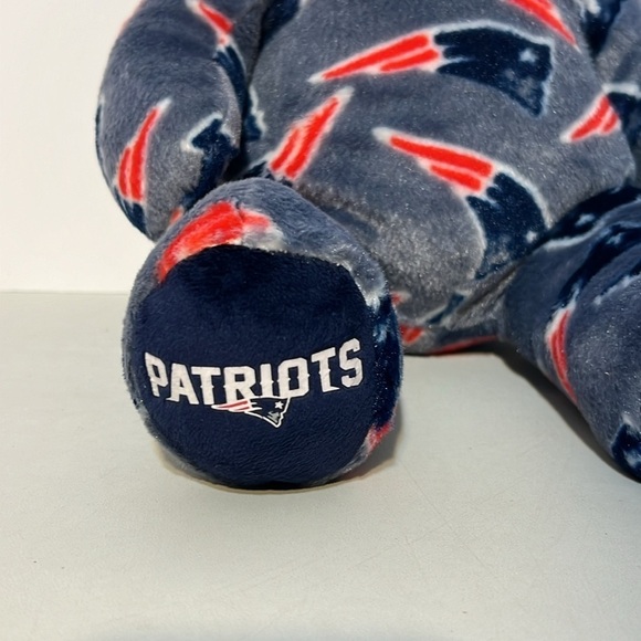 NFL Build A Bear Work Shop New England Patriots Plush Bear - Picture 3 of 12